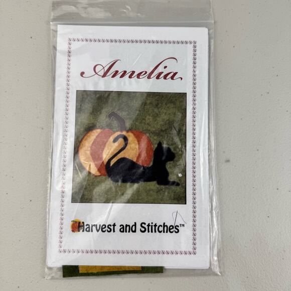 Harvest Snowflake Sunshine & Stitches Shop Hop Amelia Pattern 4 Cat Sew Patterns - Picture 1 of 12